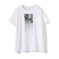 thumbnail image 4 of Homenesgenics Clearance under $5 Women Casual Print Shirt CrewNeck Short Sleeve Tee Tops Short Sleeve Round-Neck Blouses Shirts, 4 of 4