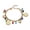Gold, variant on QQTDFG Stainless Steel Charm Bracelet Evil Eye Bead Lobster San Benito Silver 7" Z39-Gold