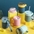 thumbnail image 4 of 500ml Soup Cup Thermos Lunch Box Portable Food Thermal Insulated Container Breakfast Cup Leak-Proof Milk Tumblers With Spoon, 4 of 6