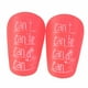 thumbnail image 4 of 2 espinilleras de fútbol, ​​protección para piernas, espinilleras de fútbol para fútbol Rosa 8cmx5cm, 4 of 9