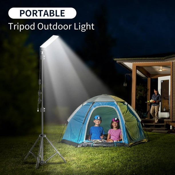 Upgraded LED Camping Lights, with Portable Tripod Super Bright Telescopic  Light