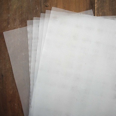 6 Sheets Darice Plastic Canvas 7 Count 10.5X13.5 Clear 33900-1-WAL2