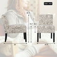 thumbnail image 5 of Urban Style Accent Chairs Sofa Side Chairs W/ Solid Wood Legs Home Furniture, 5 of 6
