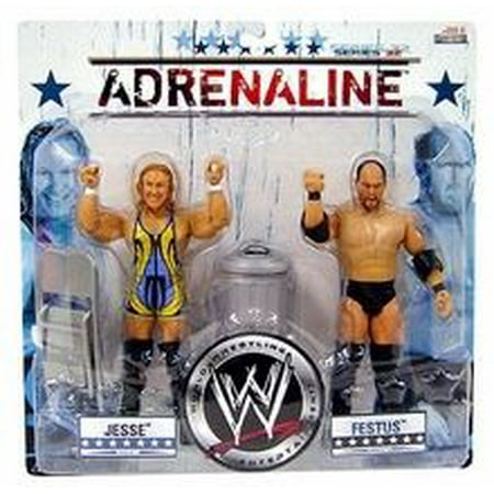 Jakks Pacifics WWE Adrenaline Figure 2-Pack, Jesse and Festus