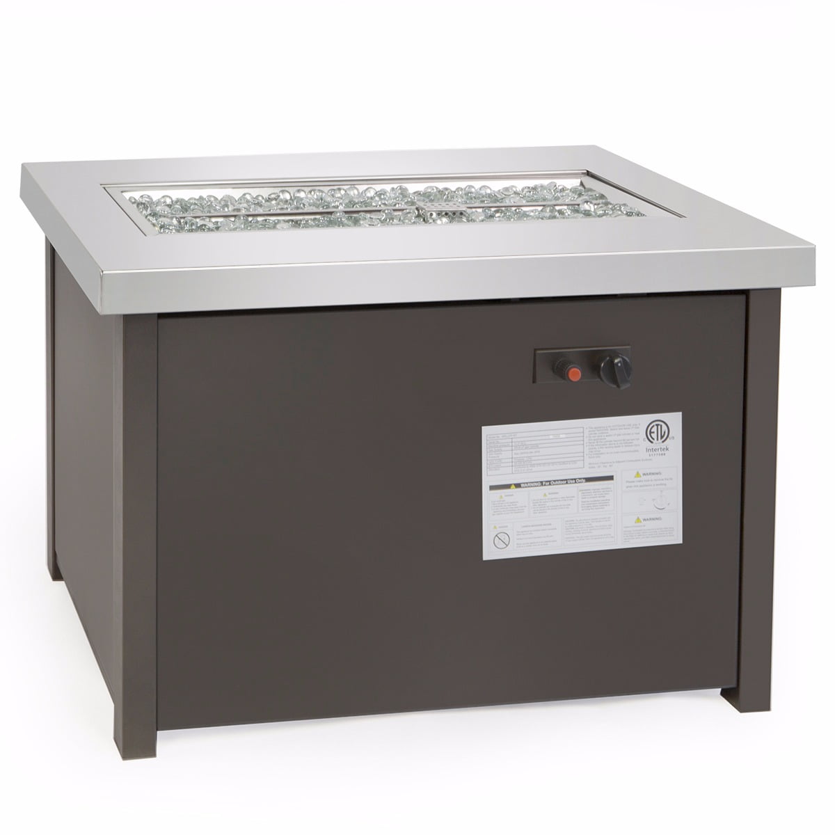 Barton 50000 Btu Outdoor Stainless Propane Gas Fire Pit Backyard Barton 50000 Btu Outdoor Stainless Propane Gas Fire Pit Backyard Heater W Cover Com