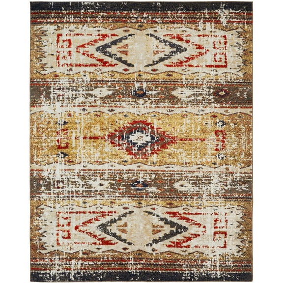 Kalaty Solstice Area Rug SC-061 Santa Fe Sands Shaded Diamonds 2' x 3' Rectangle