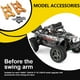 thumbnail image 3 of Frontal Coche Swing ARM Profesional Largo Tiempo Servicio Exquisito RC Suspensión Brazos Repuestos Reemplazo para 44575 144001 Oro 2 Piezas Inevent FN001433-03, 3 of 7