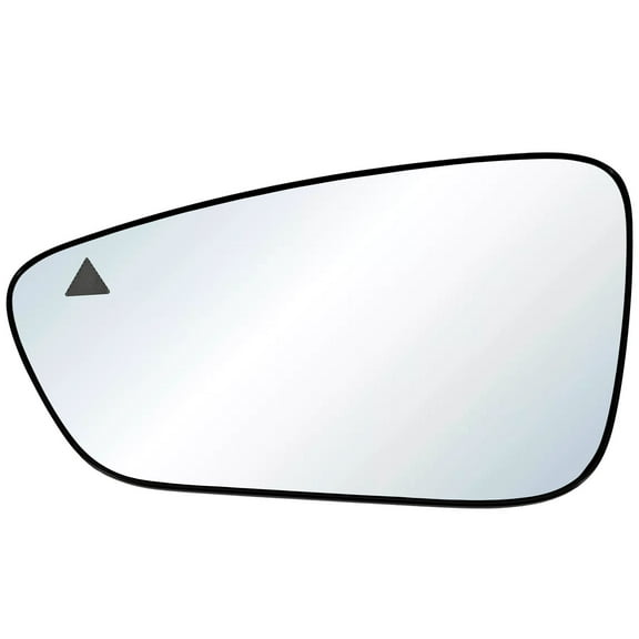 Driver Side Mirror Glass Replacement For 15-17 Chrysler 200 (Blind Spot Detection Heated Defrost)