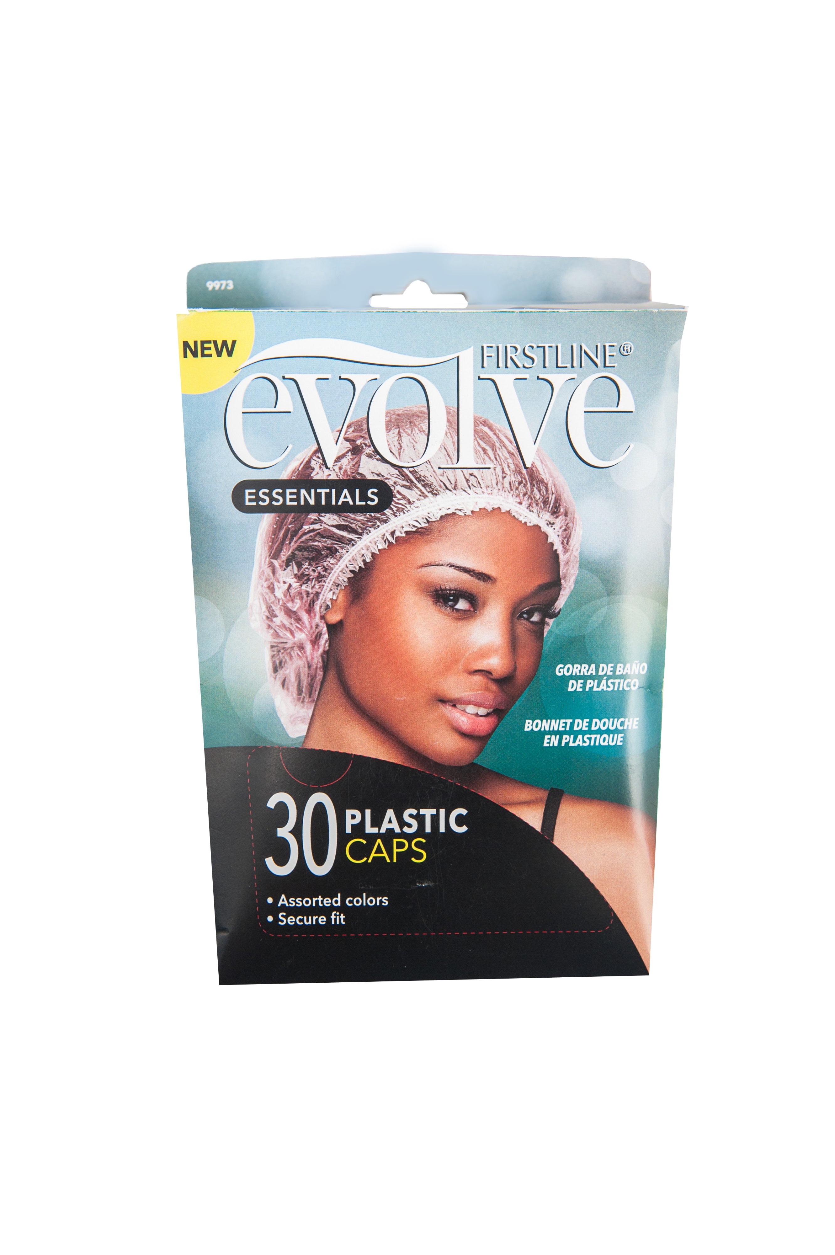 Firstline Evolve Plastic Caps, White 