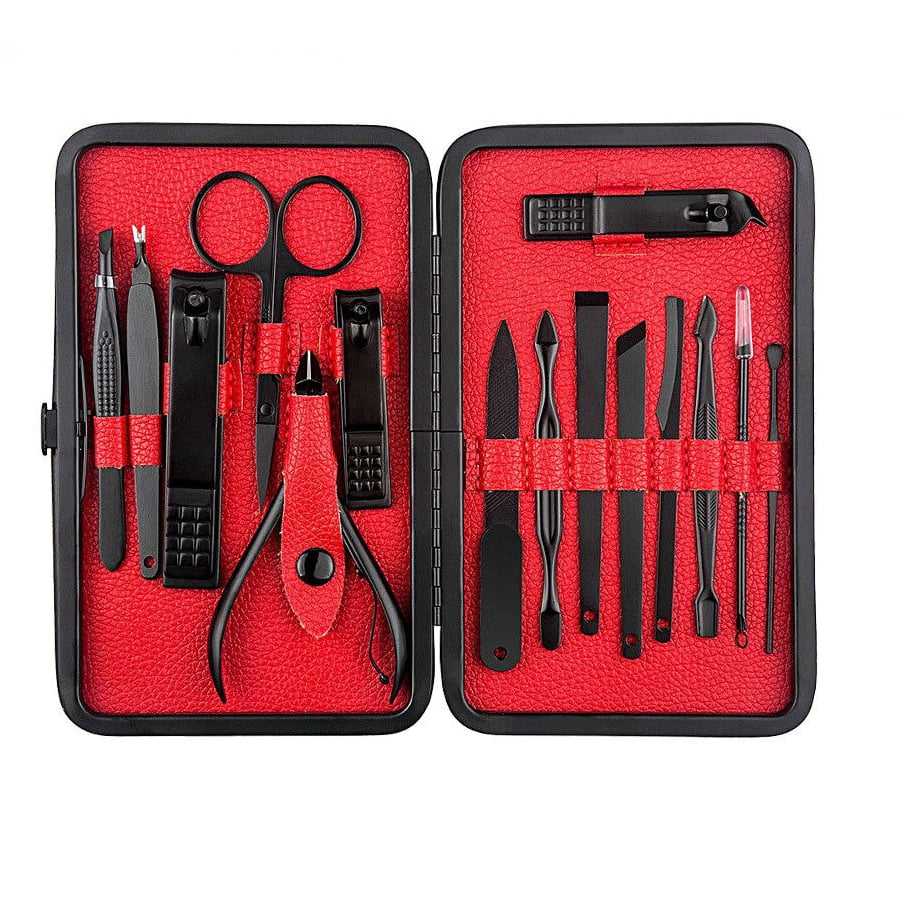 Manicure Set, 15 In 1 Stainless Steel Professional Pedicure Kit Nail