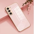 thumbnail image 2 of Compatible with Samsung Galaxy S23 Plus Case Silicone with Camera Protection, Samsung S23 Plus Phone Case Shockproof for Women Men Anti-Scratch Ultra Thin Plating Electroplate Soft Cases (Pink), 2 of 13