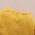 thumbnail image 4 of Dadaria Baby Girls Bodysuits 0-12M Newborn Infant Baby Boys Girls Solid Single Breasted Romper Jumpsuit+Hat Outfits Yellow 100,Boys Girls, 4 of 9