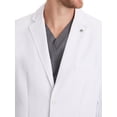thumbnail image 5 of Healing Hands Men's Lyndon Lab Coat 's Six Pocket Full Length Lab Coat - 46 Long,White, 5 of 6