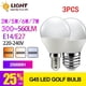thumbnail image 2 of Bombilla Led G45 E27 E14 AC 220V-240V, lámpara de luz diurna, 3W, 5W, 6W, 7W, color blanco frío y cálido, para sala de estar, 2 of 4