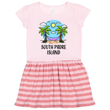 

Inktastic Summer Vacation in South Padre Island Gift Toddler Girl Dress