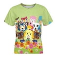 thumbnail image 4 of Animal Crossing Kid's T-Shirt Short Sleeve T-Shirt Tops Summer Tee Shirt for Boys Girls 130CM, 4 of 8