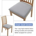 thumbnail image 5 of Chair Seat Covers Chair Removable Washable Upholstered Dining Room Chair Seat Protector Cushion Slipcovers, 5 of 7