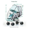 thumbnail image 5 of Premium Rain Cover, with Infant Car Seat Stroller for Snow, Wind & Rain, Suitable for Various Stroller Models (Regular), 5 of 5
