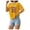 Z491 Yellow, variant on Landzoo Women'S T-Shirt Number Print Short Sleeve V-Neck Tops Summer Casual Women Tees Size L Black