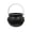 1Pcs, variant on AHGQT Halloween Large Black Candy Cauldron, 6.2"x8.8" Witch Cauldron Pot, Pot and Bucket, Candy Cauldrons Holder for St. Patricks Party Favor Supply Witch Decoration,