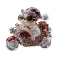 thumbnail image 2 of Taicans Cute Puppy on Motorcycle Christmas Tree Ornaments Set,Christmas Decorations,Holiday Decor,Festive Hanging Ornaments for Tree,Home Decor,Xmas Gift, 2 of 5