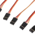 thumbnail image 3 of KLKCMS 5 pieces 100mm JR45 socket servo extension cable adapter DIY for JR Length 14cm, 3 of 8