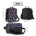 thumbnail image 2 of Disketp Cartoon Dinosaur Bolsa Térmica Estampada para Almuerzo, Lonchera para Hombres y Mujeres Adultos, 2 of 7