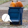 thumbnail image 4 of FONDOTIN 1Set Cart Axle Trash Can Wheel Axle Silver Iron 1Set, 4 of 8