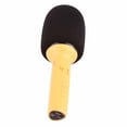 thumbnail image 2 of Ficarrico Micrófono de Karaoke Bluetooth Micrófono de Altavoz inalámbrico portátil Multifuncional con luz LED para PC SmartphoneAmarillo, 2 of 8