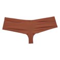 thumbnail image 3 of Botmois Men's Solid Boxer Briefs Microhalf hip Bottom Briefs Spandex Cheeky Pouch Bikini Tangas Jockstrap Boyshort Underwear Caramel M, 3 of 3