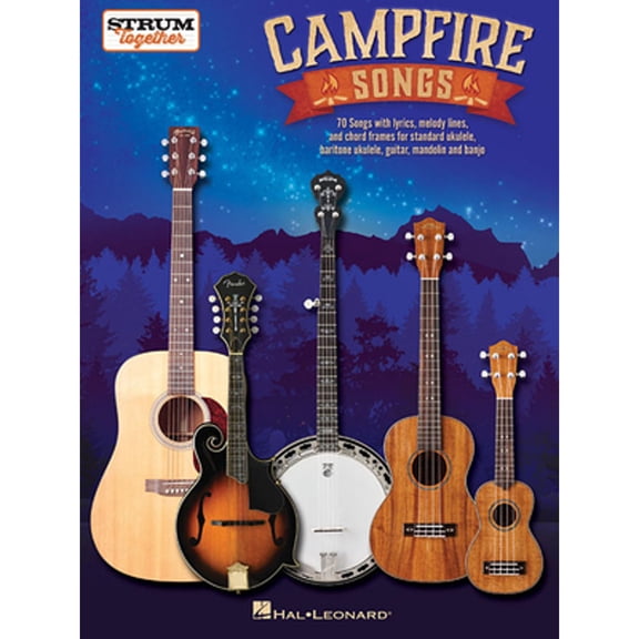 Pre-Owned Campfire Songs - Strum Together - Country Guitar Book with 70 Great Songs - Acoustic Guitar Book Fo (Paperback) by Hal Leonard Corp (Creator), Mark Phillips