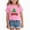 A602-Pink, variant on NOLDARES Girls Kids Merry Christmas Shirt Funny Xmas Graphic Short Sleeve Tee Holiday Casual Family Party Matching Tops,A602-Blue