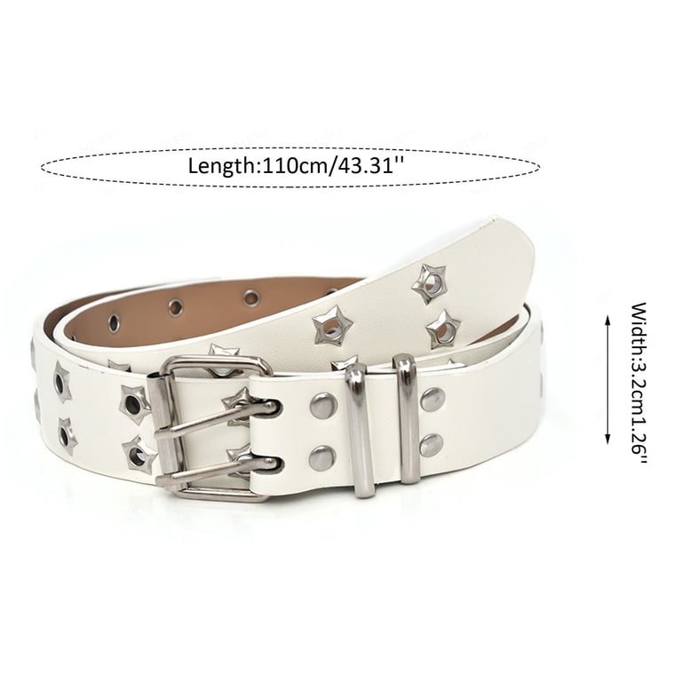 KDSJSXW Cinturones Para Mujer Women Solid Retro Fashion Wide  display picture 2