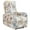 Blue White, variant on HonorHut Printed Recliner Slipcover Stretch Jacquard Armchair Covers Non Slip Fitted Couch Cover with Storage Pockets 8-Piece Set Orange