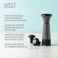 thumbnail image 3 of Host Airlock Wine Preserver Pump with 2 Wine Stoppers, Wine Saver, Home Bar, 3 of 5