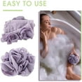 thumbnail image 4 of Loofah Washcloth for Bar Soap, Reusable Bar Soap Loofah Pouch, 2 in 1 Loofahs Sponge Washcloth with Drawstring for Cleansing and Smooth Skin (2d), 4 of 8