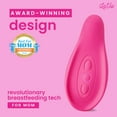 thumbnail image 4 of LaVie Lactation Massager Silicone Rose Rose, Medical Grade Silicone 1 ct, 4 of 9
