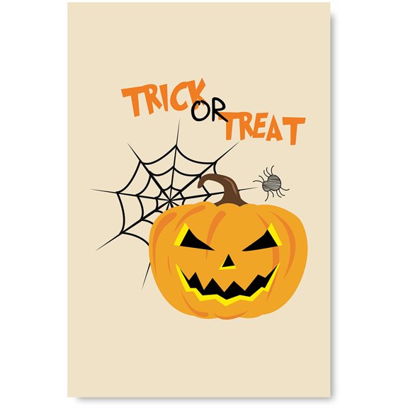 Awkward Styles Halloween Poster Wall Art Pumpkin Trick or Treat Home Decor Prints