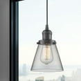 thumbnail image 3 of Innovations Lighting - One Light Small Cone Cord Pendant-6.25 Inches Wide by, 3 of 4