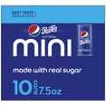 thumbnail image 2 of Pepsi Real Sugar Mini Soda Cans, 2 of 2