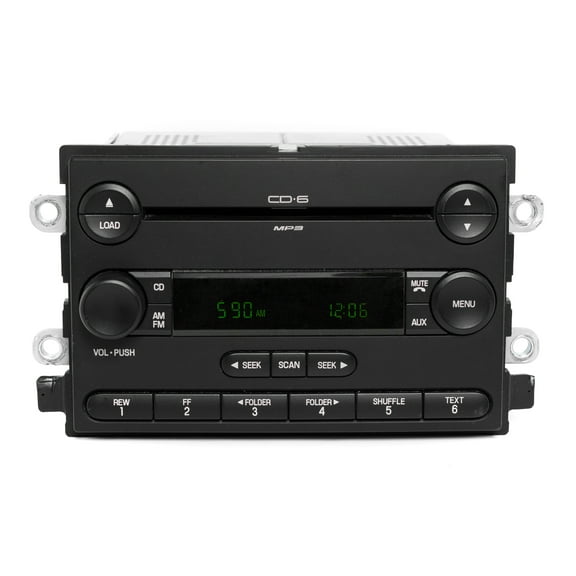 Restored Ford Mercury 2006 - 2007 Five Hundred Montego AM FM 6 CD Player 6G1T-18C815-AC (Refurbished)