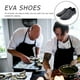 thumbnail image 4 of Zapatos de espuma antideslizantes de EVA Zapatos antirresbaladizos para chef de cocina Zapatos cómodos de cocina livianos y cómodos (código 40, negro), 4 of 5