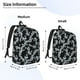 thumbnail image 2 of Disketp Flower Mochila de Lona Estampada, Mochila Escolar de Viaje Ligera para Estudiantes y Portátil-Small, 2 of 5