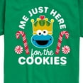 thumbnail image 3 of Sesame Street - Just Here for the Cookies - Toddler & Youth Short Sleeve Graphic T-Shirt, 3 of 5