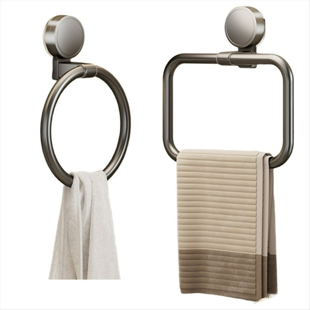 Toallero de Baño con Ventosa Sin Taladro, Toallero de Cocina, Toallero de Pared para Inodoro, Toallero de Mano, Toallero de Cocina