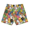 thumbnail image 7 of FORMRS Boys Swim Trunks Quick Dry Mesh Lining Beach Boardshorts, Sizes XS-XL, Colorful Birds Pattern, 7 of 7