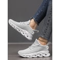 thumbnail image 6 of ZUTY Womens Running Shoes Tennis Sneakers Walking Gym Sports Slip on Work Non Slip Athletic Workout Casual Lightweight Breathable Fashion White 6, 6 of 6
