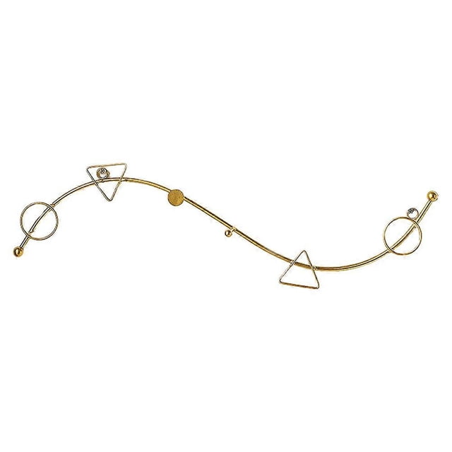Here's a polished and professional product description for your wall mounted hook:\n\n \n\n**1pc Practical Wall Mounted Hook – Stylish Golden Finish for