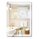 thumbnail image 1 of Espejo Con Luz Led Baño Touch 3 Modo Con Antivaho 70*50cm plata, 1 of 5