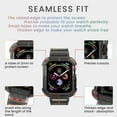 thumbnail image 4 of AIYOCK Compatible with Apple Watch 41mm 40mm 38mm, Premium Waterproof TPU Watch Band for iWatch Series 9 8 7 SE 6 5 4 3 2 1 for Men Women, 4 of 6